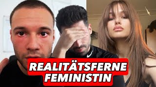 REALITÄTSFERNE FEMINISTIN MIT ACHSELHAAREN vs Inscope21 [upl. by Ailegave]