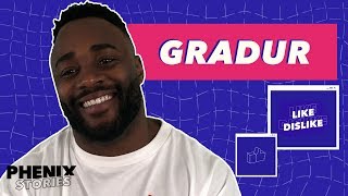 Gradur  Like amp Dislike avec avec Ninho Drogba amp Beckham et 48h bien arrosées à Bruxelles🍾🎉 [upl. by Nevla]