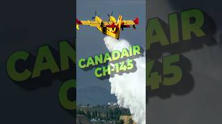 Water Bomber Firepower  Canadair CH415 Flying Firefighter shorts aviation [upl. by Yduj]