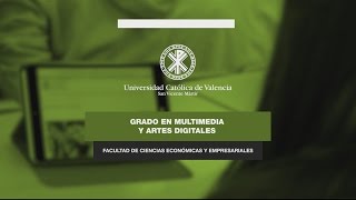 Grado en Multimedia y Artes Digitales UCV [upl. by Ahsiema]