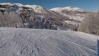 Snow Report Sestriere [upl. by Ahsropal366]