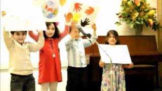 Bahai Children Singing We Are Drops amp Say Unity Prayer  NawRuz 2011 [upl. by Zins]