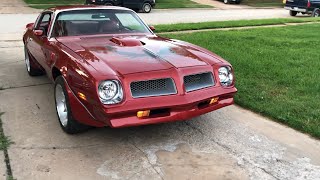 Paint correction on a 1976 Trans Am [upl. by Arlee]