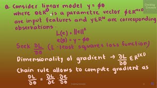 MML 15 Gradient of Vector Valued Functions and Matrices  Solved Examples [upl. by Judus]