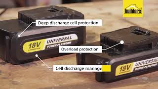 Lithium Ion Battery For Cordless Tools  Ryobi 18v Battery Pack One Plus [upl. by Hgierb192]