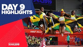 Highlights  World Athletics Championships Doha 2019  Day 9 [upl. by Martino]