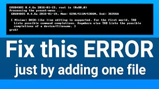 Phoenix OS GRUB Error FIX HINDI  The Easy Way  InfoHoop [upl. by Sandi945]