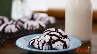 How to Make Chocolate Crinkles  Cookie Recipes  Allrecipescom [upl. by Attennot]