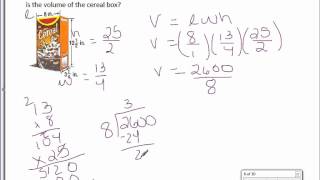 6th Grade 101 Volume of Rectangular Prisms [upl. by Akilak]