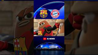 Nos espera un partidazo 🔥 barcelona bayernmunich bayern championsleague elmemes memes futbol [upl. by Cathleen31]