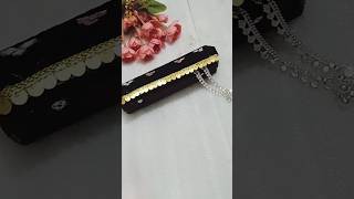 Anklet Chain Box DIY 📿✨Jewellery Organizer making Idea diy reuse jewelleryorganizer shorts [upl. by Kenay981]