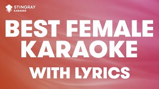 MEGA HITS BEST FEMALE KARAOKE WITH LYRICS 💖 LORDE BEYONCE JESSIE J TAYLOR SWIFT ADELE RIHANNA [upl. by Renferd167]