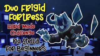 DUO Frigid Fortress For Beginners Tower Heroes Roblox Christmas 2023 [upl. by Ecila]