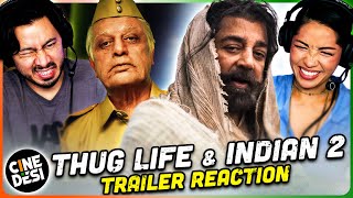 THUG LIFE  KH234 Announcement Video amp INDIAN 2 An Intro Teaser Reactions  Kamal Haasan [upl. by Esineg]