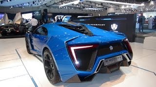 Lykan HyperSport  Dubai International Motor Show 2013 [upl. by Nitsugua151]