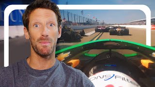 IndyCar Driver Reacts to St Petersburg Grand Prix  Romain Grosjean [upl. by Francesco]