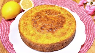 GÂTEAU AU CITRON TRÈS FACILE Vous ferez ce gâteau délicieux et moelleux tous les jours [upl. by Ora]