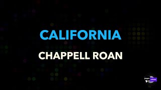 Chappell Roan  California  Karaoke Version [upl. by Bronny]