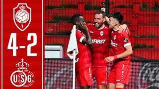 Royal Antwerp FC 42 R Union SG  Highlights  JPL speeldag 5  20222023 [upl. by Clute]