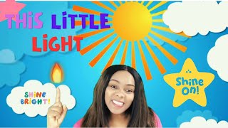 THIS LITTLE LIGHT OF MINE  Joyful Christian Song for Toddlers and Kids  toddlerlearning [upl. by Ihcelek]