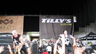 Lostprophets  Warped Tour  Holmdel NJ Entire Set [upl. by Huba800]