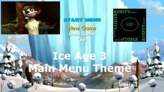 Ice Age 3 dawn of the Dinosaurs PC Game Main Menu Theme [upl. by Carlton]