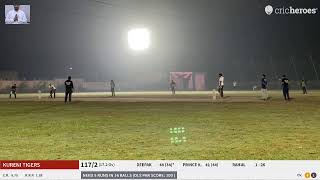 Live Cricket Match  Kureni Tigers vs Old Swatantra  18Oct24 0708 PM  Narela Vidhansabha Leag… [upl. by Ailemap]