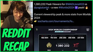 Comparing Valorant And LoL Viewership  Reddit Recap [upl. by Dugaid524]