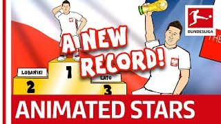 Lewandowski Song Goal Machine Graduate and Singer  Powered by 442oons [upl. by Androw]