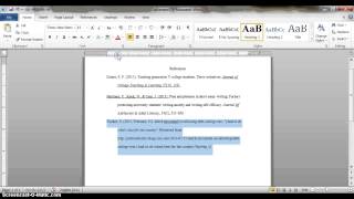 Copying and Pasting to a References Page [upl. by Auj582]