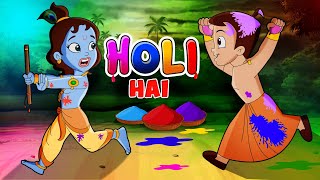 Chhota Bheem  Rangon Ka Jaadu  Happy Holi  Cartoons for Kids [upl. by Aihsined]