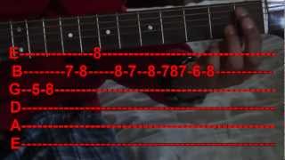 How to Play The Real Slim Shady on Guitar Tabs included [upl. by Velasco]