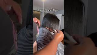 Protein treatment 4c hairhairstylehaircarenaturalhair4chairfypsilkpresshaircuttransformation [upl. by Billat]