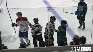 GOJHL Showcase  Strathroy Rockets vs Brantford Bandits [upl. by Vasily]