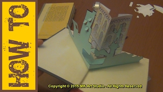 How to Make Popup Book [upl. by Haymes]