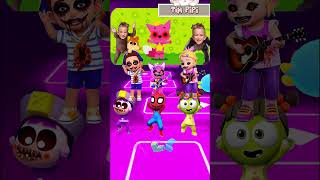 Pink Fong Exe VS Inside Out 2 Coffin Dance Tiles Hop viral song trending shorts [upl. by Ecirtel123]