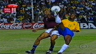 Quando Edilson Capetinha fez seu Maior Jogo pela Seleção Classificando o Brasil para a Copa de 2002 [upl. by Palocz941]