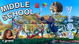 MIDDLE SCHOOL VLOG  inperson 2021 [upl. by Adamson872]