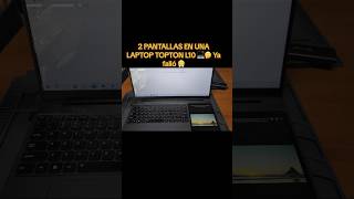 Laptop L10 Topton 💻 falla en SSD Doble pantalla y gamer laptop yesatechrepair ssd gamers [upl. by Ayocal]