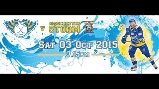 HIGHLIGHTS  Fife Flyers vs Manchester Storm  3rd October 2015 [upl. by Noiek546]