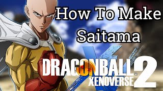 ONE SHOT Kill Create Saitama in Dragon Ball Xenoverse 2 [upl. by Aynuat522]