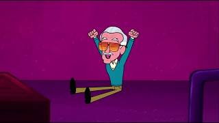 stan lee in teen titans go to the movies  best cameo [upl. by Atteirneh]