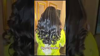 hair colour with streaks bes natural streak ash caramel brown transformation hairstyle [upl. by Anirbus562]