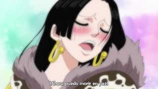 Luffy dice quotHancockquot no quotHammockquot Sub esp  720p [upl. by Aikaz465]