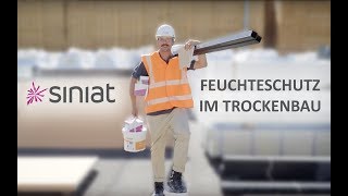 Feuchteschutz im Trockenbau mit Siniat [upl. by Lednew]