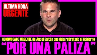 COMUNICADO URGENTE quotPOR UNA PALIZAquot ÁNGEL GAITÁN AMIGO DE IKER JIMÉNEZ HABLA CLARO [upl. by Ermina]