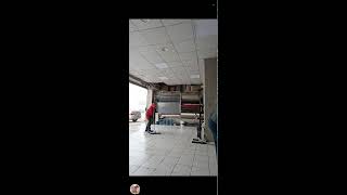 Floor wiping  Tinting window glass  Full HD  Cleaning working area [upl. by Eerahc21]