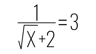 ESTA ECUACIÓN IRRACIONAL CONFLICTIVA Álgebra Básica [upl. by Aleak]