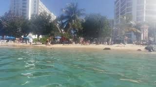 Playita del Condado beach in SanJuan Puerto Rico [upl. by Eelak]