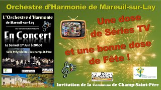 Harmonie de MareuilsurLay  Teaser Concert à ChampStPère du 1er juin 2024 [upl. by Abby704]